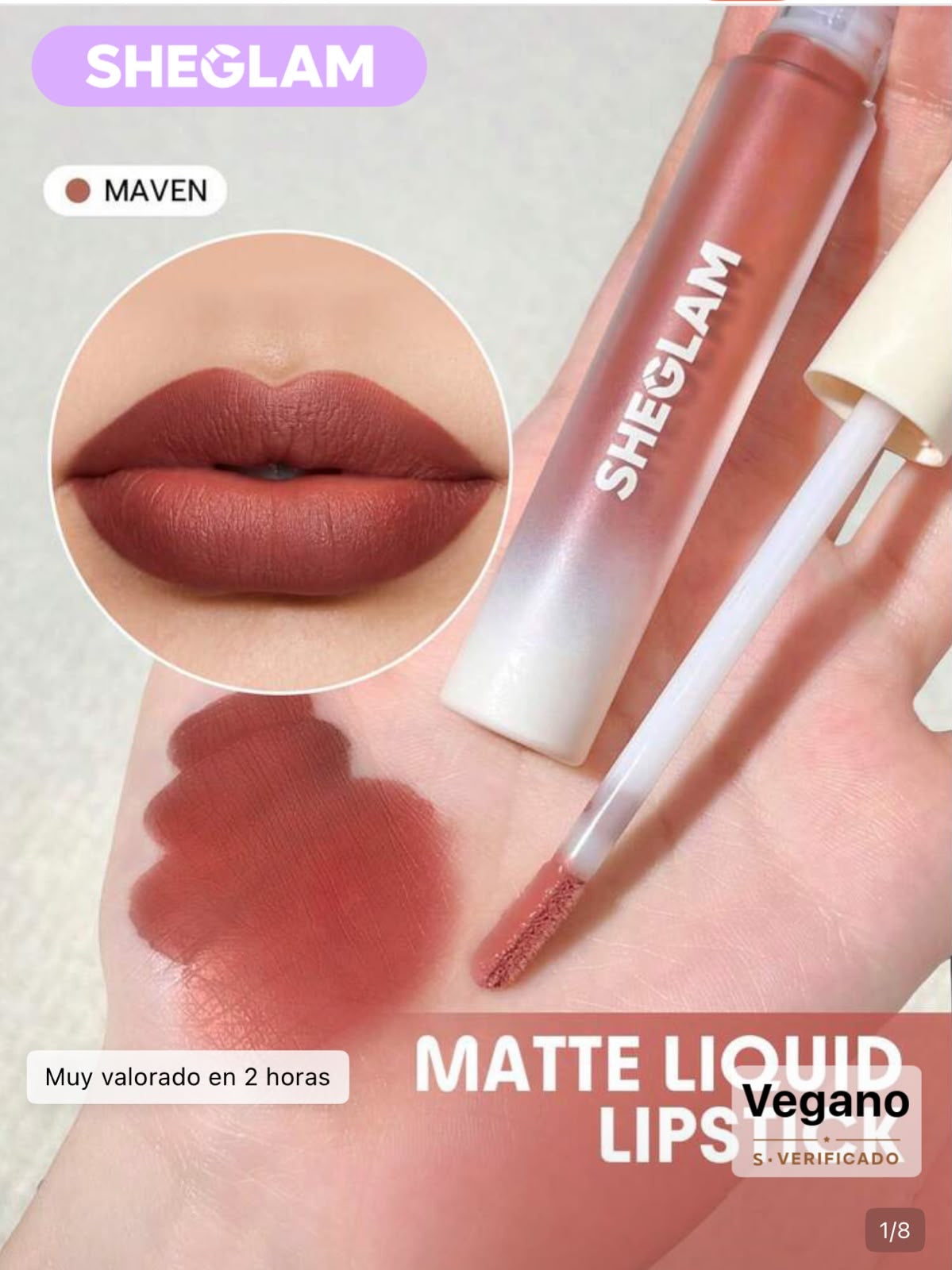 Lapiz Labial Liquido Sheglamm