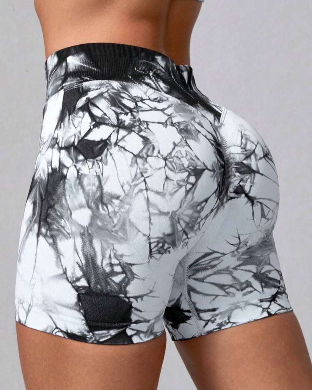 Licra Deportiva Blanco y Negro