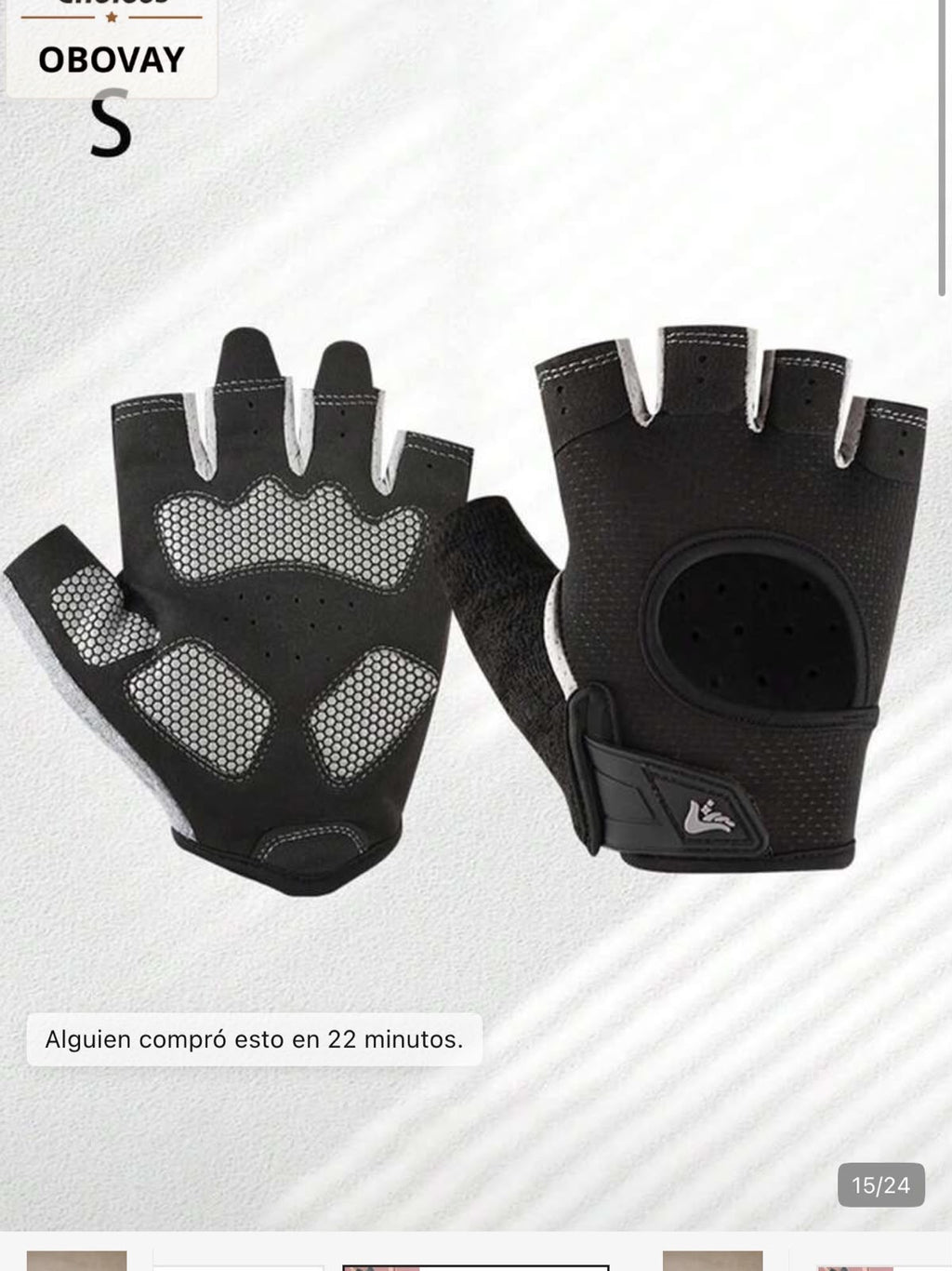 Guantes sin Dedos