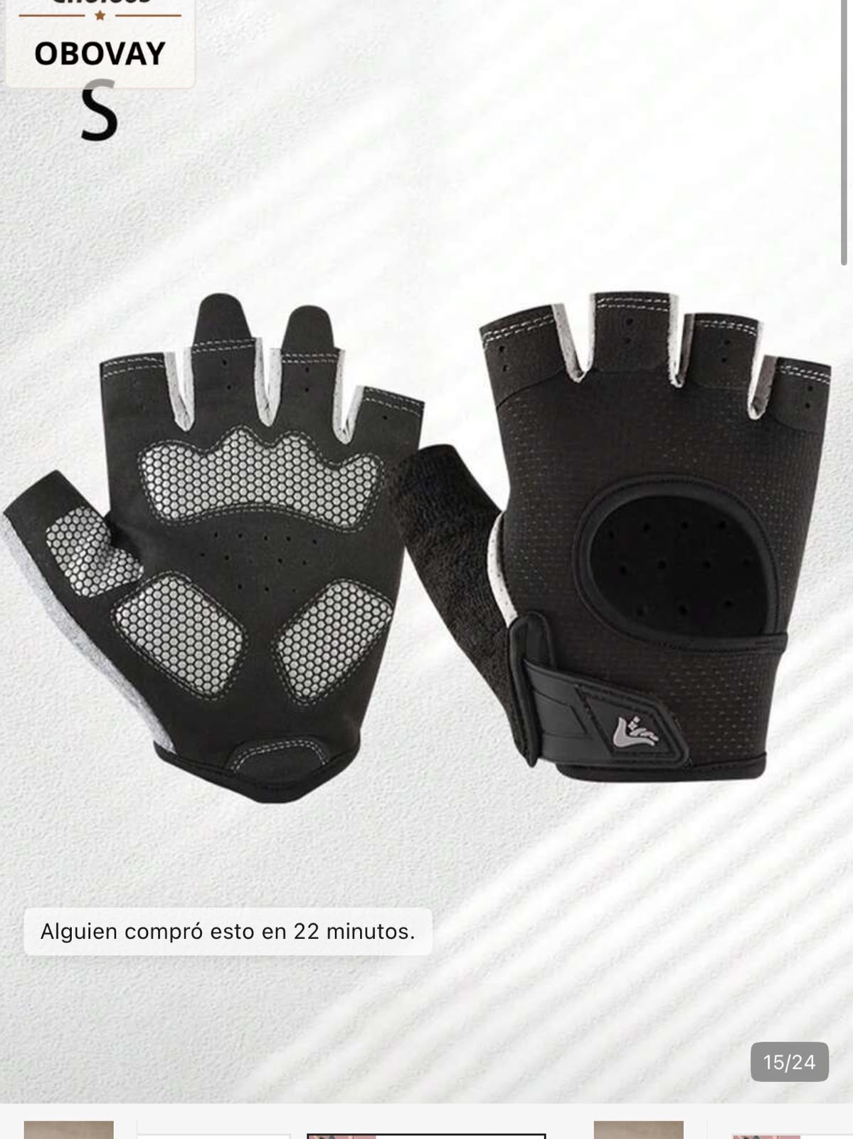 Guantes sin Dedos