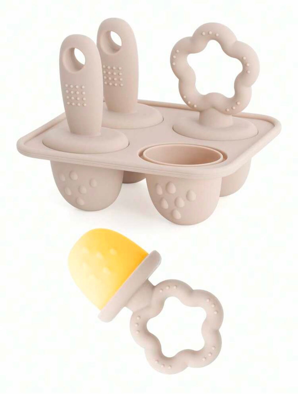 Moldes de silicona para paletas de bebés