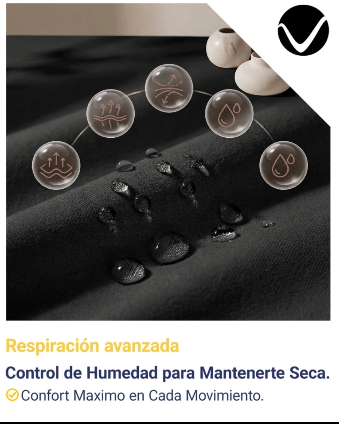 Chaqueta deportiva negra