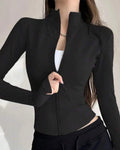 Chaqueta deportiva negra