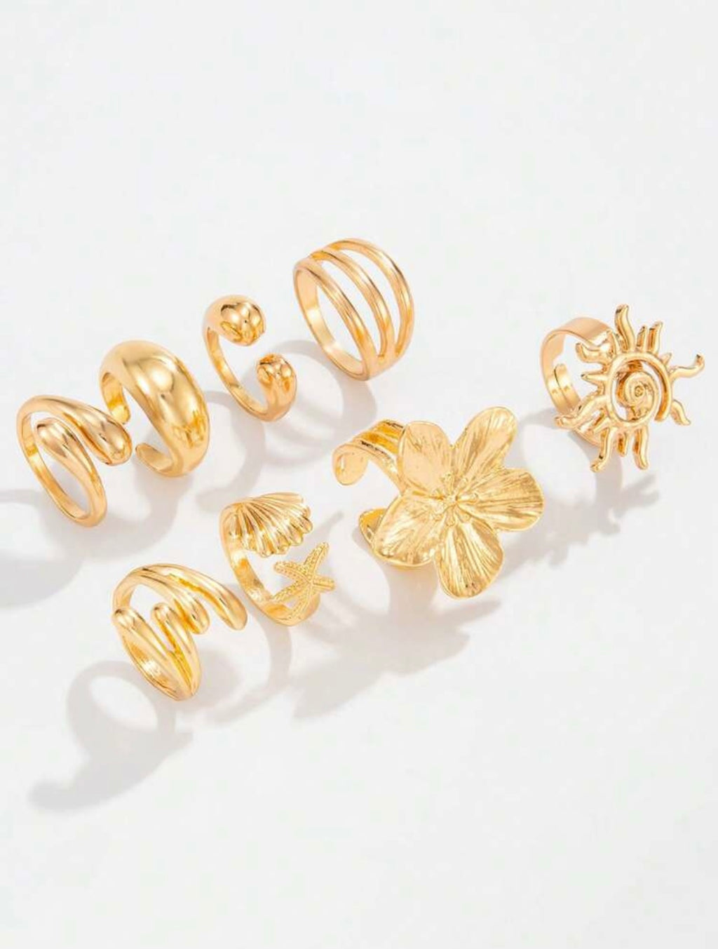 Set de 8 Anillos