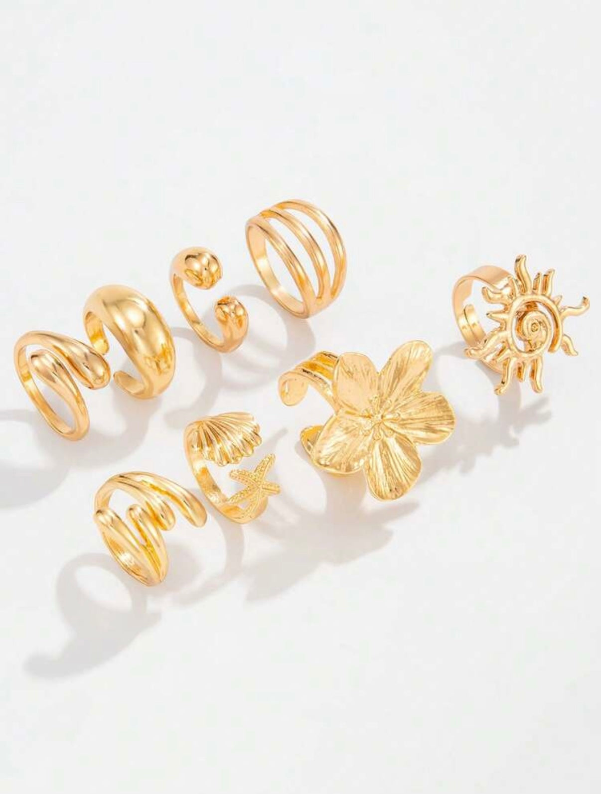 Set de 8 Anillos