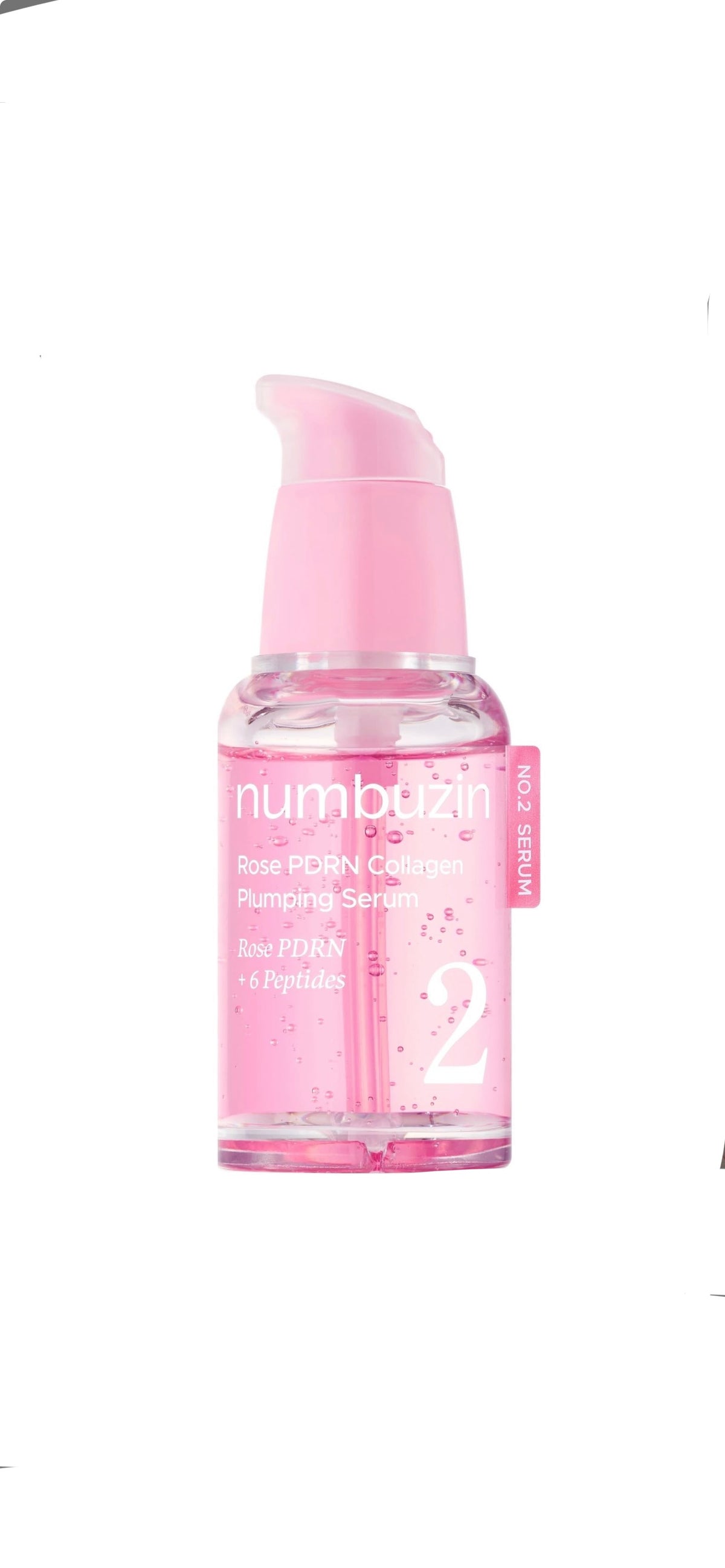 Numbuzin No 2 Rose PDRN Collagen Plumping Sérum 30ml