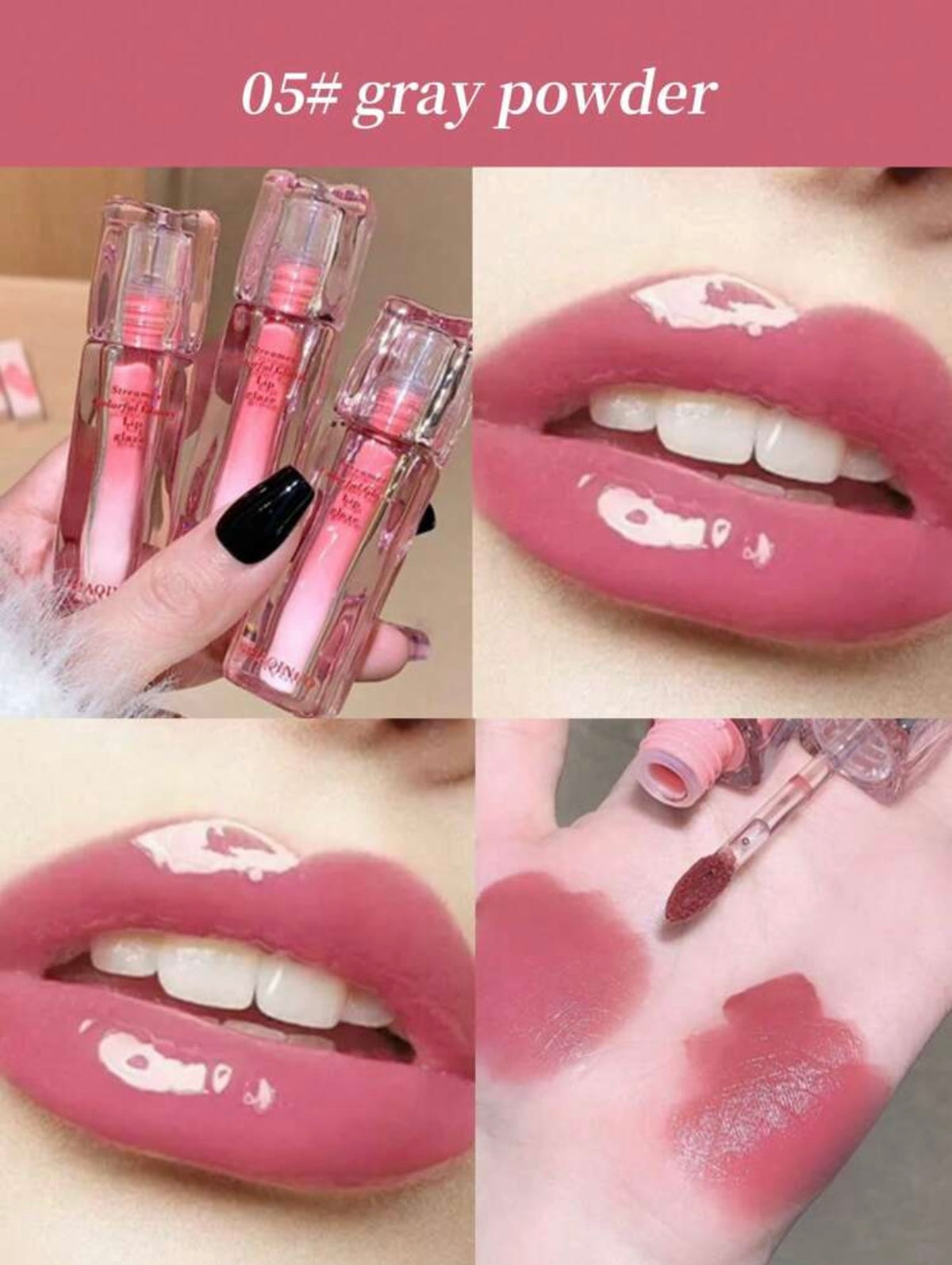 SHAQINUO Glossy Lip Glaze 3ml