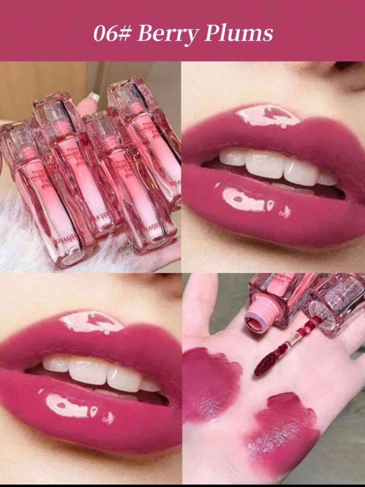 SHAQINUO Glossy Lip Glaze 3ml