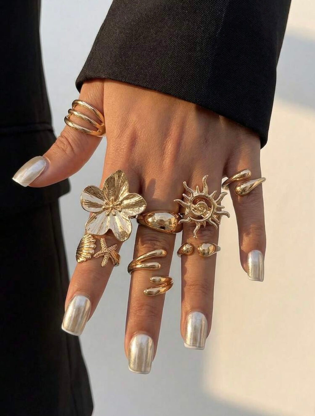 Set de 8 Anillos