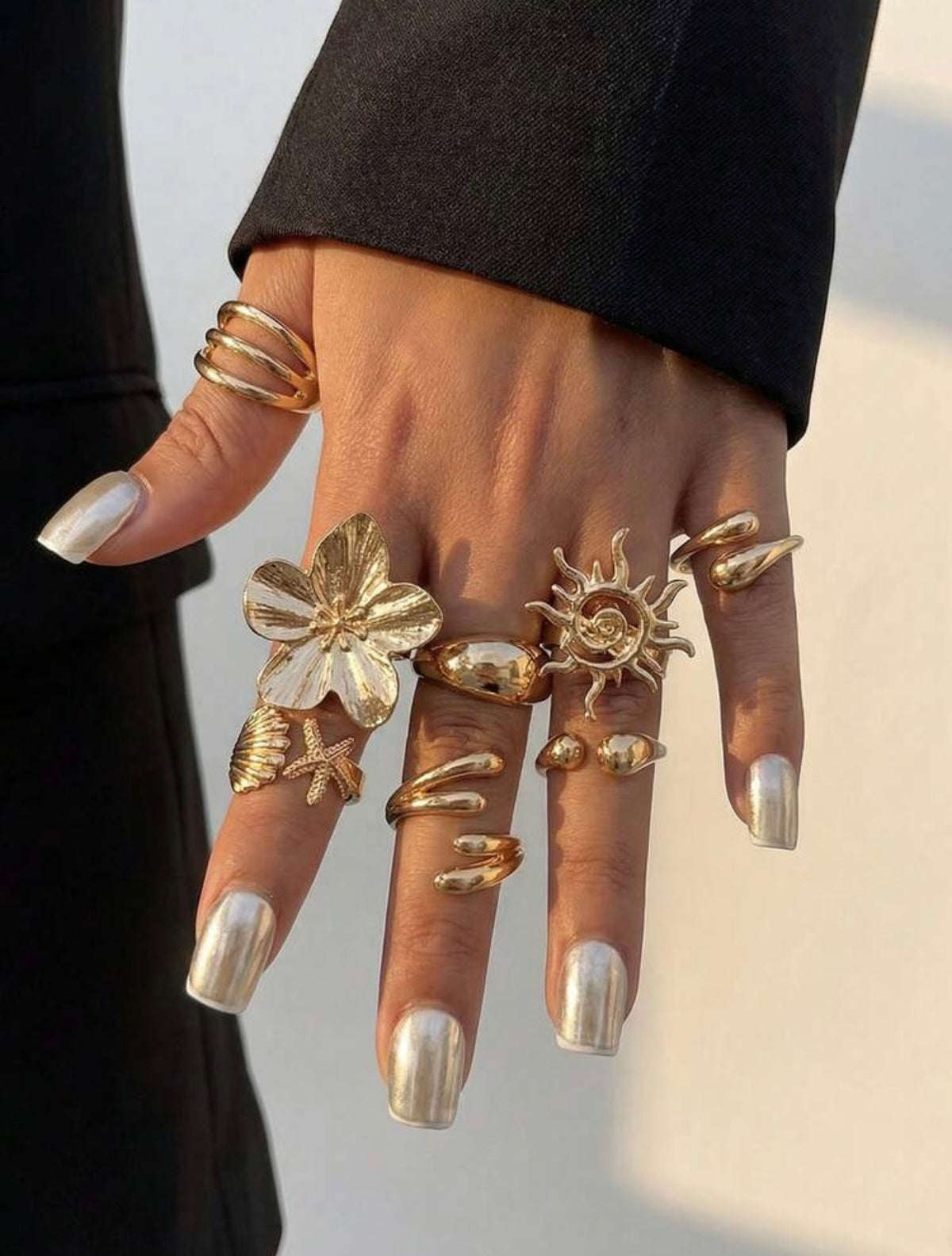 Set de 8 Anillos
