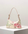 Bolso con bordado floral y lentejuelas