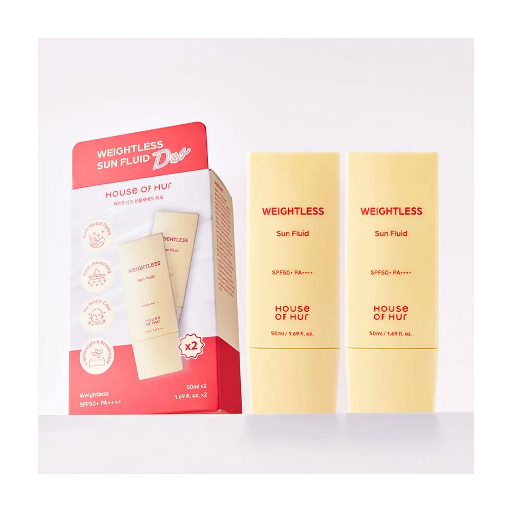 House of Hur Weightless Sun Fluid SPF50+ PA++++