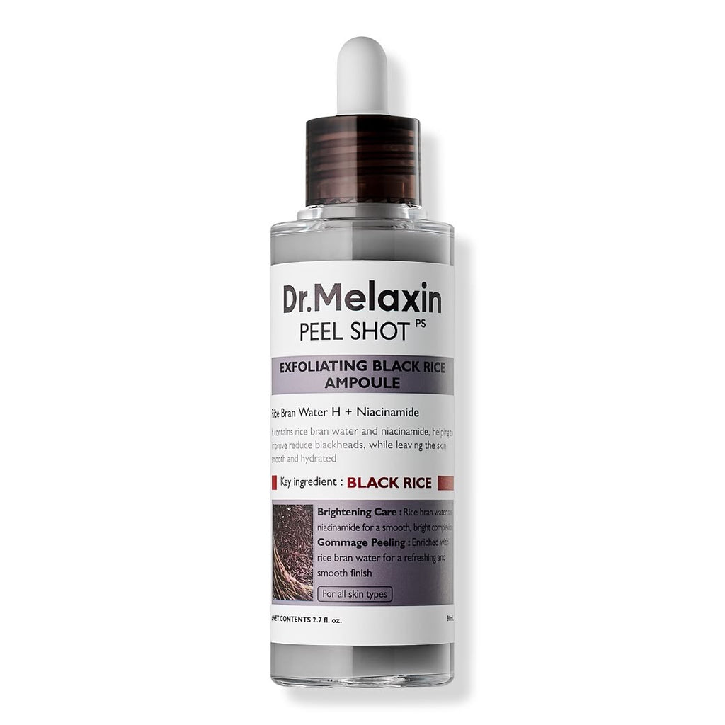 Dr. Melaxin Peel Shot Exfoliating Black Rice Ampoule 80ml