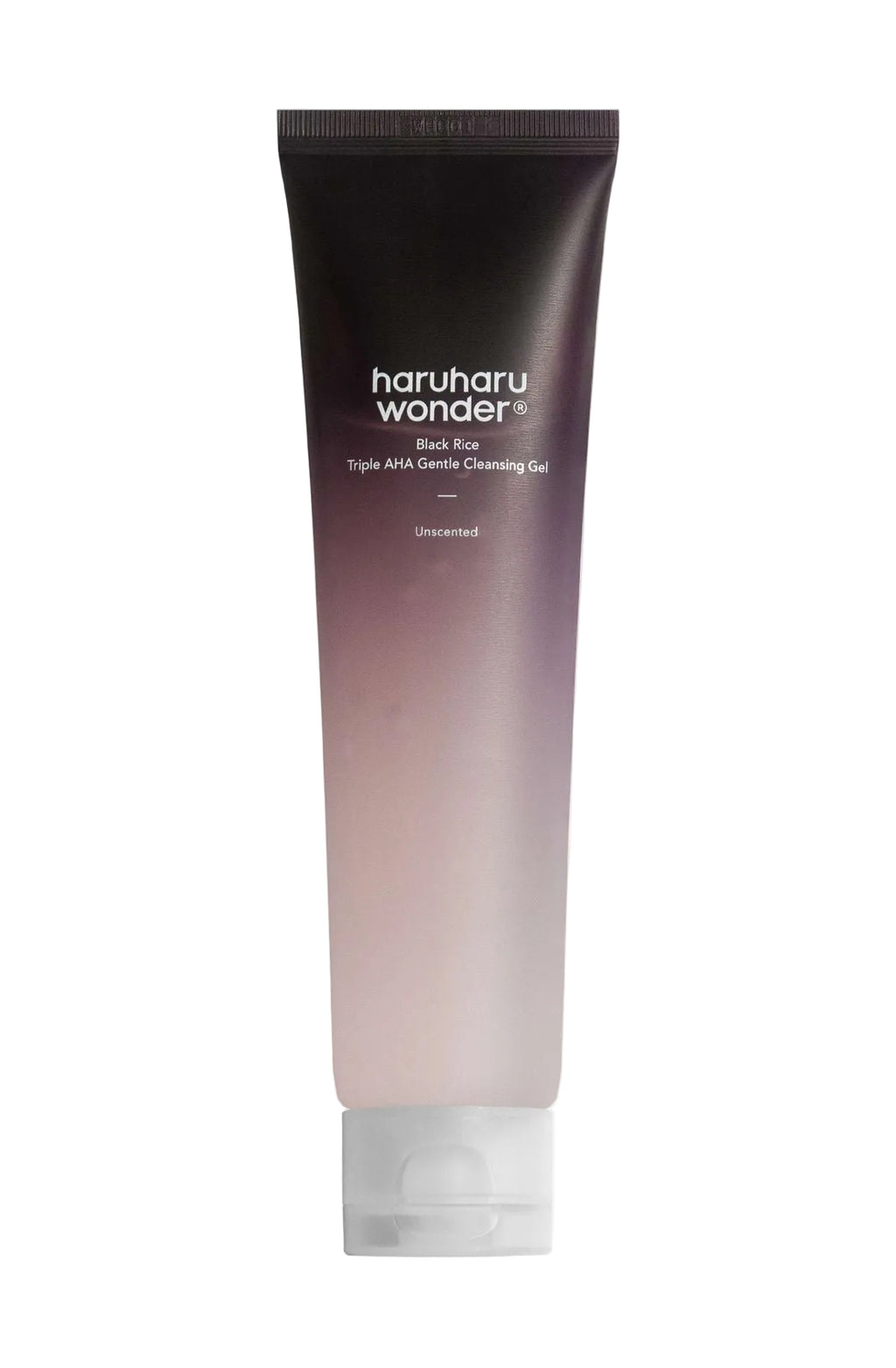 Haruharu Wonder Black Rice Triple Aha Gentle Cleansing Gel Unscented 100ml