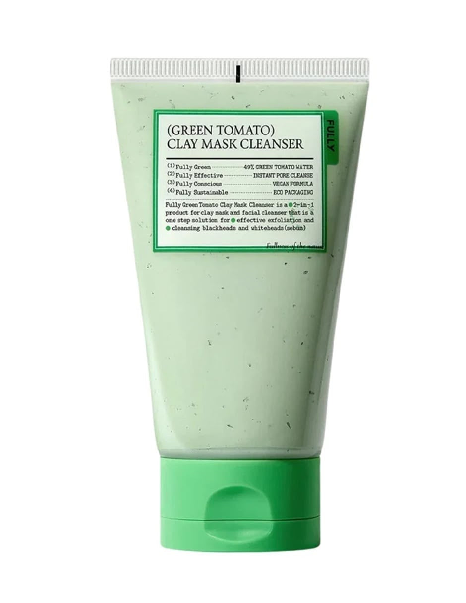 Fully Green Tomato Clay Mask Cleanser 120ml