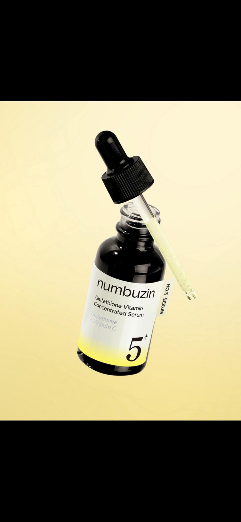 Numbuzin No 5+ Glutathione Vitamin Concentrated Sérum 30ml