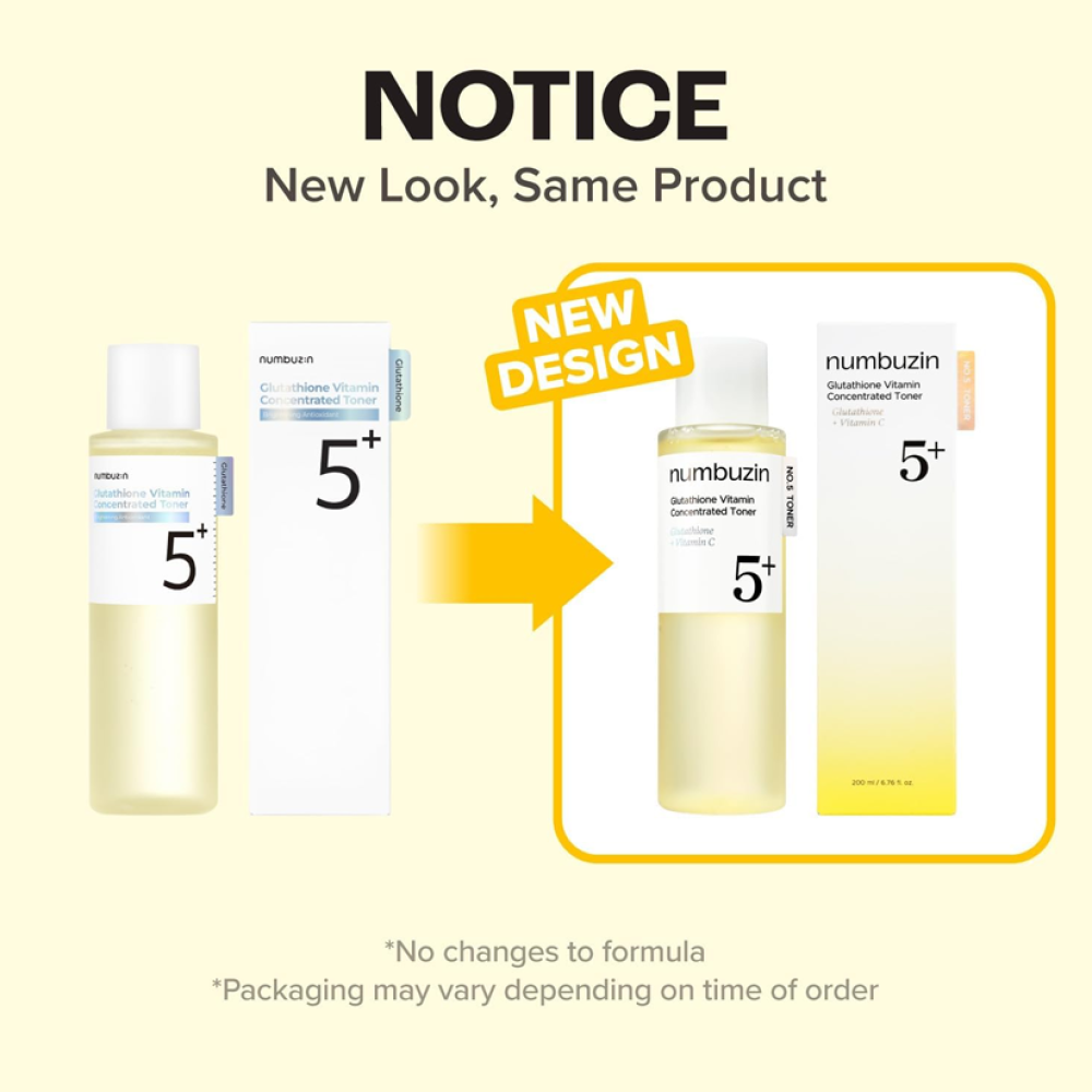 Numbuzin No 5 Vitamin Boosting Essential Toner 150ml