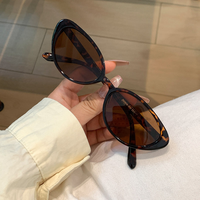 Gafas Boho Ojo de Gato con Estampado de Leopardo