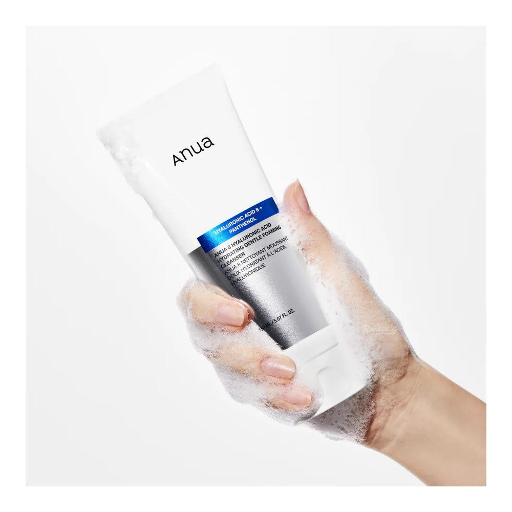 Anua Hyaluronic Acid 8+ Panthenol Hydrathing Gentle Foaming Cleanser 150ml