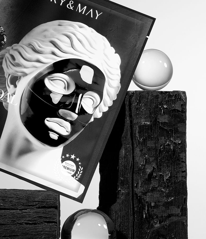 Mary y May Vegan Collagen Charcoal PDRN Mask