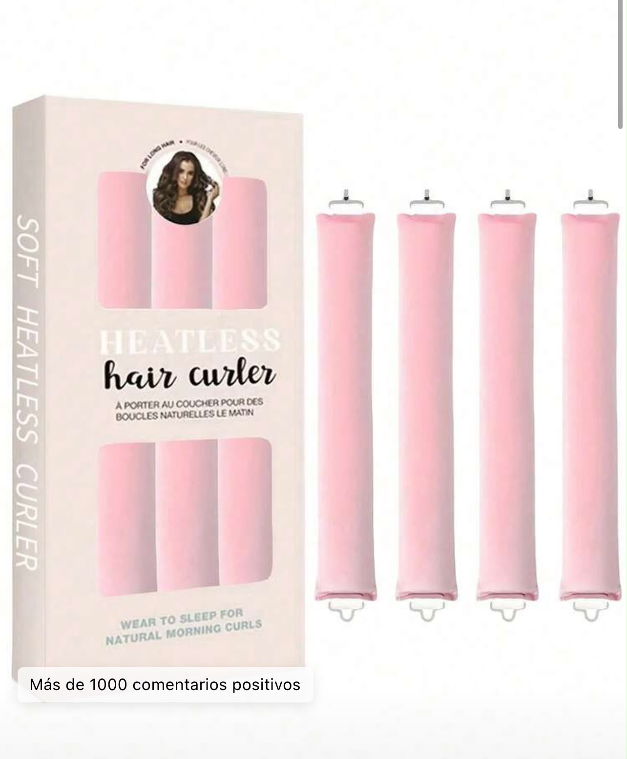 Kit de 4 rizadores (no incluye gorro)