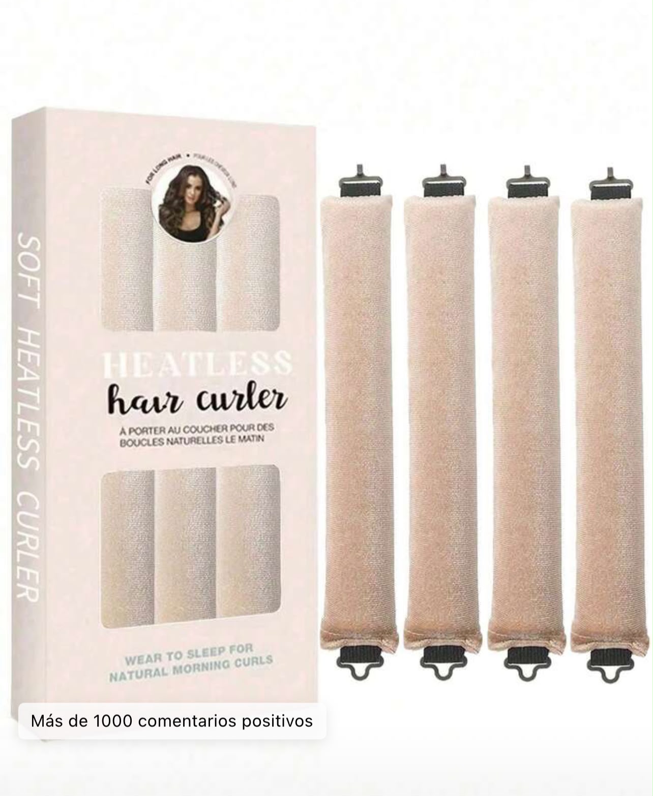 Kit de 4 rizadores (no incluye gorro)