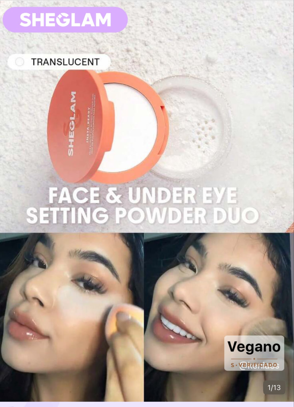 SHEGLAM Polvos Fijadores