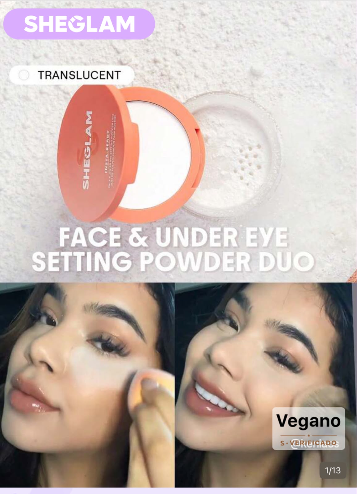 SHEGLAM Polvos Fijadores