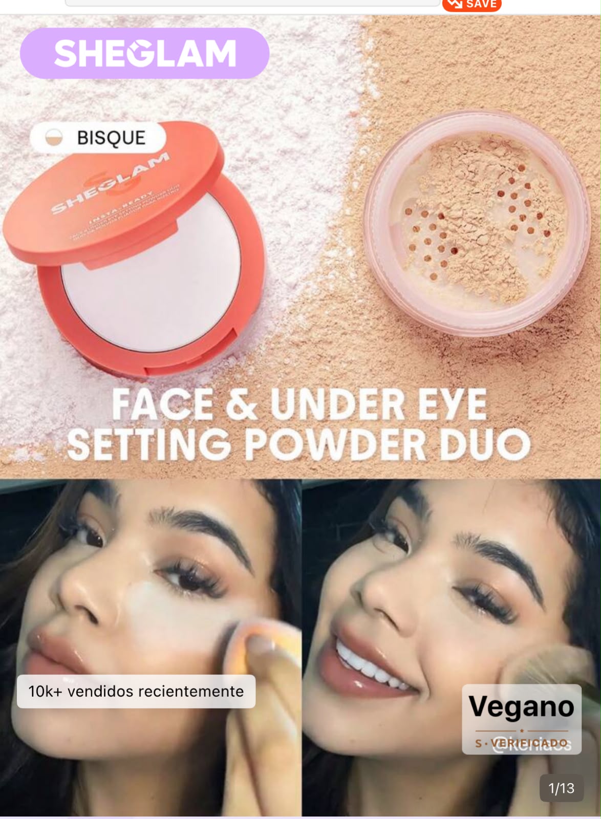 SHEGLAM Polvos Fijadores